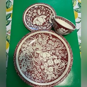 Vintage Vernon Kilns 3 pieces